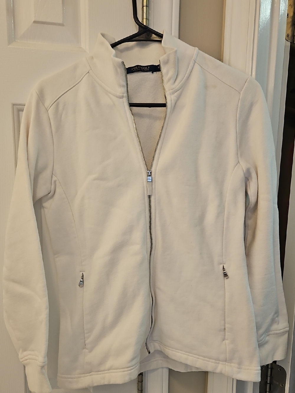 Ralph Lauren Golf Women's White Full-Zip Jacket